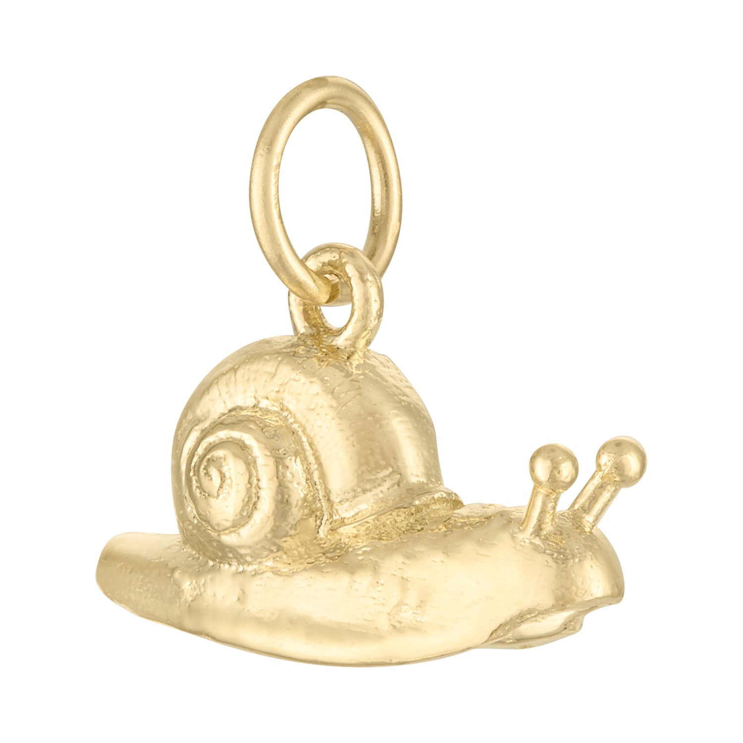 Snail 14K Gold Charm